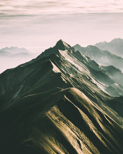 Mountain peaks