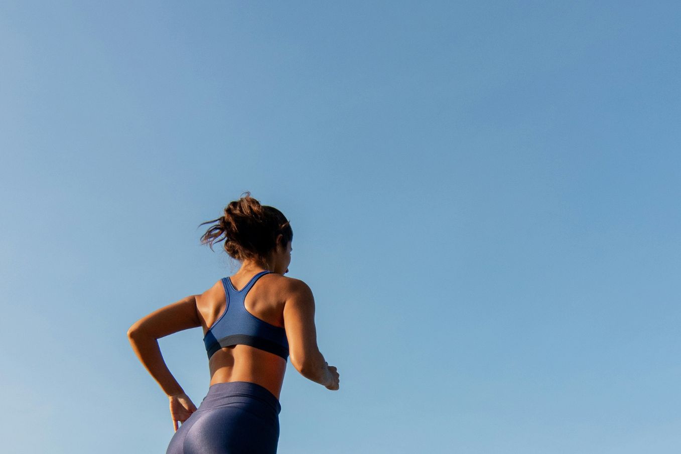 woman running